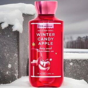 🎅 BBW Winter Candy Apple Body Wash NEW